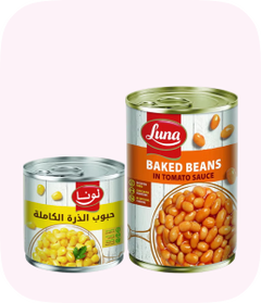 الأرز، المعكرونة والأطعمة المعلبة