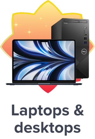 laptops and desktops