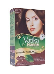 Vatika Natural Henna Hair Colour Powder No Ammonia Brown 60g