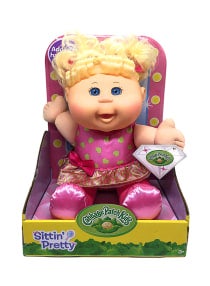 cabbage patch sittin pretty doll