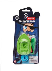 balloon boat toy