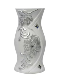 Shop Ceramic Vase White 20x10centimeter Online In Dubai Abu Dhabi And All Uae