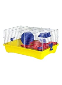 Shop Mps2 H10 Hamster Cage Yellow Silver Online In Dubai Abu Dhabi And All Uae