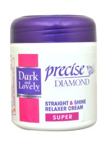 dark lovely hair straightening cream