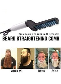 beard straightener noon
