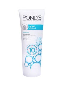 pond's acne clear facial foam