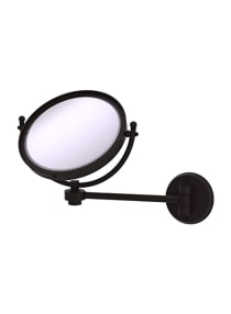 Allied Brass Wall Mounted 5x, Wall Mount Magnifying Mirror Oil Rubbed Bronzer