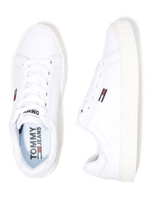 cool logo flatform trainers