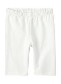 girls white cycling shorts