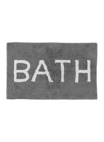 Shop Jysk Hallsberg Bath Mat Grey White 50 X 80centimeter Online In Dubai Abu Dhabi And All Uae