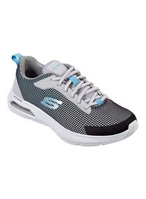 black and grey skechers