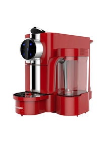 نون - تورنيدو ماكينة صنع قهوة كهربائية سعة 0.65 لتر TCMN-C65R أحمر / فضي