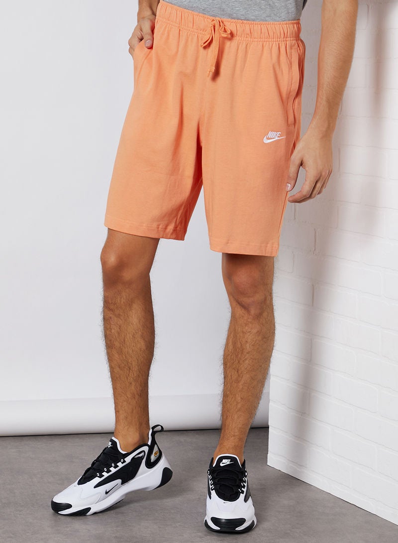 nike orange trance shorts