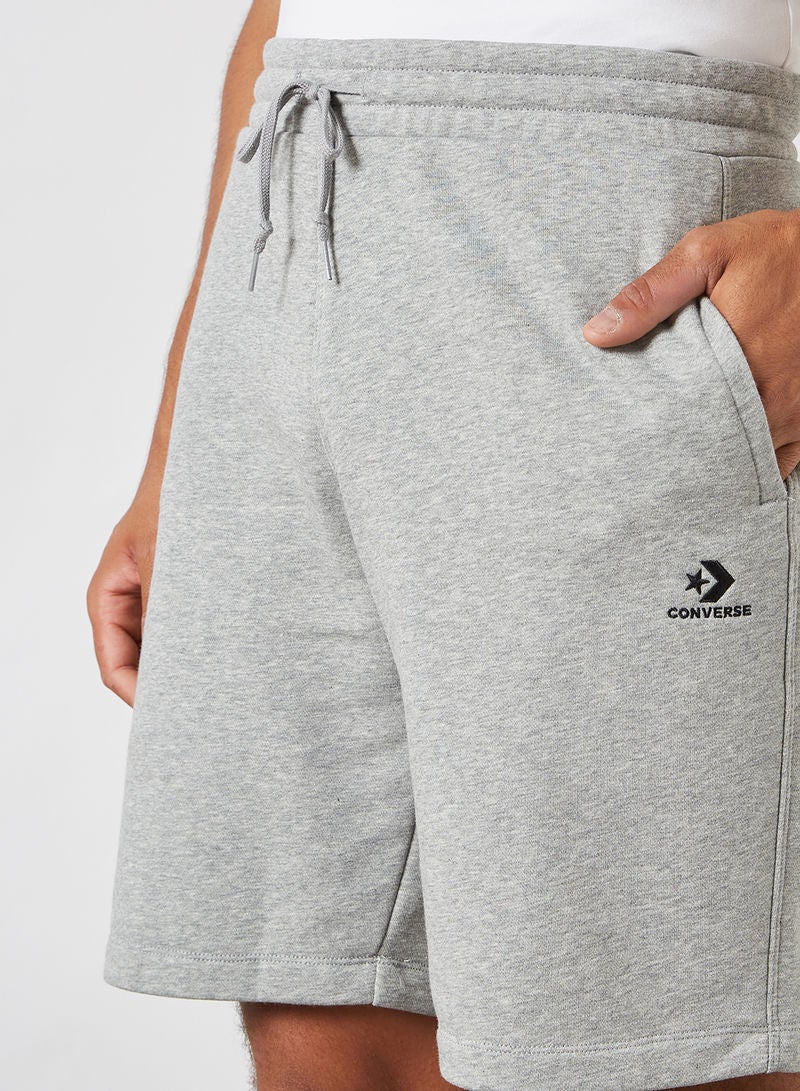 converse grey shorts